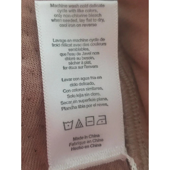 Lunya Shorts Women's Large Tan Restore Double Faced Otium Pima Cotton N… - Picture 7 of 9